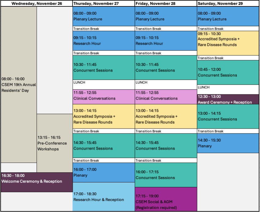 Program at a Glance 10Sep2025